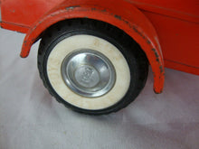 Load image into Gallery viewer, Vintage Ny Lint U-Haul Orange/White Metal Toy Trailer
