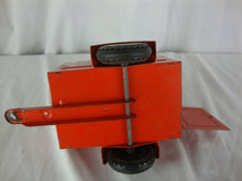 Load image into Gallery viewer, Vintage Ny Lint U-Haul Orange/White Metal Toy Trailer
