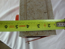 Load image into Gallery viewer, Vintage Ny Lint U-Haul Orange/White Metal Toy Trailer

