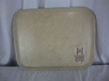 Load image into Gallery viewer, Vintage Ponderosa Steak House Fiberglass Cream/Gold Food Serving Tray
