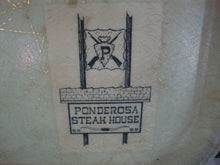 Load image into Gallery viewer, Vintage Ponderosa Steak House Fiberglass Cream/Gold Food Serving Tray
