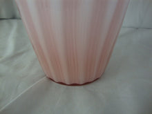 Load image into Gallery viewer, Vintage Fenton Dusty Rose Optic Ribbed Flower Vase
