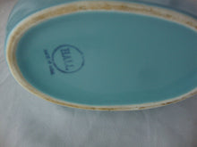 Load image into Gallery viewer, Vintage Hall USA Nora Aqua Blue Ceramic Beverage Pitcher with Ice Shield
