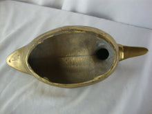 Load image into Gallery viewer, Vintage Brass Hollow Body Duck Bird Figurine
