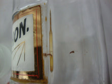 Load image into Gallery viewer, Antique Apothecary P. Cinchon Medium Bottle with Glass Stopper
