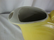 Load image into Gallery viewer, Vintage Hall USA Nora Sunshine Yellow Ceramic Beverage Pitcher with Ice Shield
