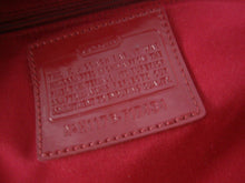 Load image into Gallery viewer, Coach H1176-F174343 Brown &amp; Burgundy C Pattern Fabric Shoulder Strap Purse Bag
