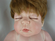 Load image into Gallery viewer, Unbranded Male Brown Hair Eyes Closed Toy Baby Doll
