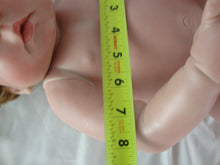Load image into Gallery viewer, Unbranded Male Brown Hair Eyes Closed Toy Baby Doll
