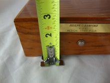 Load image into Gallery viewer, 1967 Thorens Switzerland Wood Three Song Musical Box with Engraved Front Plate *WORKING*
