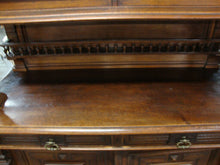 Load image into Gallery viewer, Antique French Renaissance Walnut Four Piece Buffet Sideboard Cabinet
