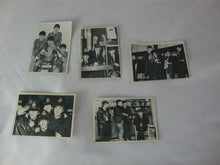 Load image into Gallery viewer, 1960s Topps Beatles Black/White Trading Photo Cards Lot of 5

