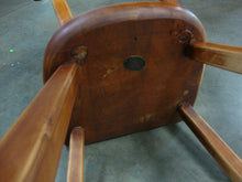 Load image into Gallery viewer, Vintage Cushman Colonial Creations Malden Rustic Wood Side Dining Chair
