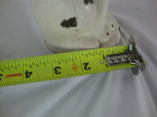 Load image into Gallery viewer, MCM Retro Cat Iron White Cat Green Eyes Decor Door Stop
