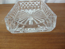 Load image into Gallery viewer, Vintage Waterford Crystal Westover Pattern Notepad Memo Desk Holder
