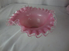 Load image into Gallery viewer, Vintage Fenton Pink Peach Crest Shell Bowl Vase
