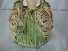 Load image into Gallery viewer, Antique Colonial Woman Cast Iron Small Decor Door Stop
