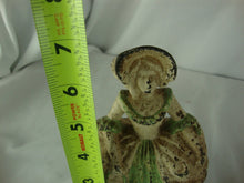 Load image into Gallery viewer, Antique Colonial Woman Cast Iron Small Decor Door Stop
