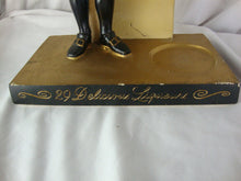 Load image into Gallery viewer, Vintage Bols Ceramic Plaster Store Display Bottle Stand *Cracked Base*
