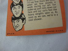 Load image into Gallery viewer, 1960&#39;s TCG Beatles Color Trading Card #24 Paul/John/Ringo Photo
