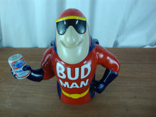 Load image into Gallery viewer, 1993 BudMan Budweiser Ceramic Beer Stein with Flip Lid
