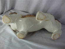 Load image into Gallery viewer, Vintage Ceramic Bassett Beagle Hound Planter 16&quot; Length
