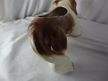 Load image into Gallery viewer, Vintage Ceramic Bassett Beagle Hound Planter 16&quot; Length
