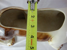Load image into Gallery viewer, Vintage Ceramic Bassett Beagle Hound Planter 16&quot; Length
