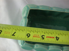 Load image into Gallery viewer, Vintage McCoy Aqua Ceramic Vertical Column Indoor Planter
