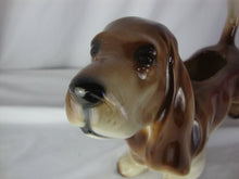 Load image into Gallery viewer, Vintage Ceramic Bassett Beagle Hound Planter 12&quot; Length
