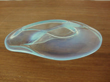 Load image into Gallery viewer, Vintage Duncan Miler Blue Opal Shallow Divided Bowl Dish

