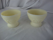 Load image into Gallery viewer, Vintage Imperial Lenox Cream Milk Glass Footed Sundae Ice Cream Bowls Set of 2
