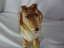 Load image into Gallery viewer, Vintage Ceramic Collie Dog Indoor Planter Imperfect
