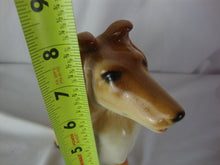 Load image into Gallery viewer, Vintage Ceramic Collie Dog Indoor Planter Imperfect
