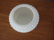 Load image into Gallery viewer, Vintage Westmoreland White Milk Glass Diamond Point Small Rose Bowl Vase
