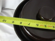 Load image into Gallery viewer, Vintage Brown 5 Liter Stoneware Fermenting Crock with Lid and Weights
