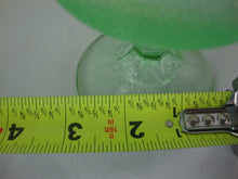 Load image into Gallery viewer, Vintage Tiara Indiana Chantilly Green Glass Footed Mug Cups Set of 6 *One Chipped*
