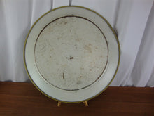 Load image into Gallery viewer, MCM Round Metal Kaffee Klatch Black Red Serving Decor Tray
