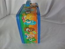 Load image into Gallery viewer, 1983 American Greetings Care Bears Metal Kids Lunchbox with Thermos
