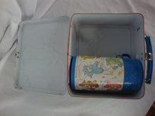 Load image into Gallery viewer, 1983 American Greetings Care Bears Metal Kids Lunchbox with Thermos
