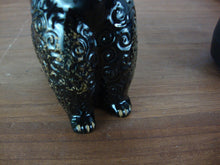 Load image into Gallery viewer, MCM Wales Japan Black Ceramic Poodle Sewing Pin Cushion Holder Figurine
