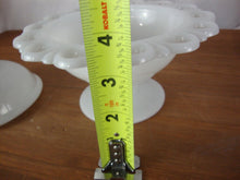 Load image into Gallery viewer, Vintage Anchor Hocking Lace Edge Old Colony Footed Candy Dish with Lid
