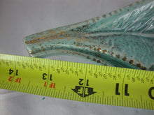 Load image into Gallery viewer, MCM California Pottery Aqua Gold Leaf Ashtray Trinket Dish
