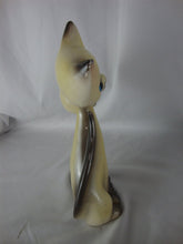 Load image into Gallery viewer, MCM Retro Ceramic Siamese Cat Pair Attached Figurine
