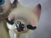 Load image into Gallery viewer, MCM Retro Ceramic Siamese Cat Pair Attached Figurine
