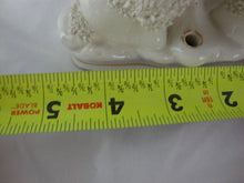 Load image into Gallery viewer, Antique Staffordshire England Spaghetti Poodle Spill Vase with Quill Ink Pen Holder
