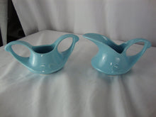 Load image into Gallery viewer, Art Decor Tyupe Pottery Baby Blue Creamer and Sugar Set
