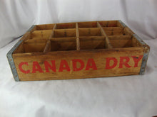 Load image into Gallery viewer, 1965 Canada Dry Perry Florida Wood 12 Slot Carry Crate
