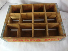 Load image into Gallery viewer, 1965 Canada Dry Perry Florida Wood 12 Slot Carry Crate
