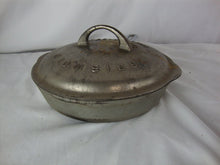 Load image into Gallery viewer, Vintage Griswold Large Block No 6 699A Cast Iron Skillet with Self Basting Lid UNRESTORED
